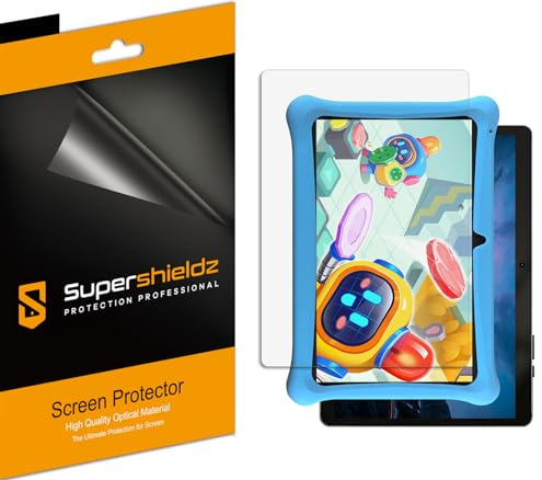 Supershieldz (3 Pack) Designed for SGIN 10 inch Tablet and SGIN 10 inch Kids Tablet (Model: T10PRO) Screen Protector, High Definition Clear Shield (PET)