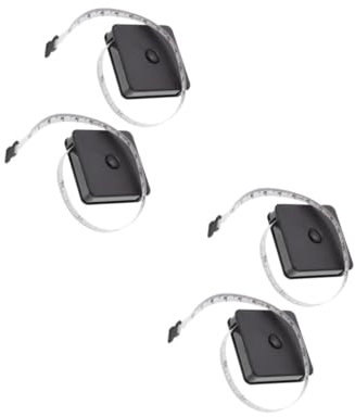 HOMSFOU 4pezzi Misuratori Adorabili Rullini Per Misurazioni Curved e Piane Pratici e Facili Usare Resistente