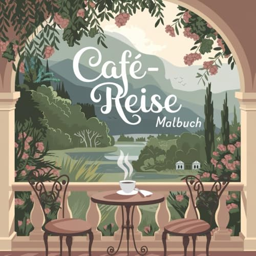 Café-Reise: Malbuch für Erwachsene – 50 Motive für deine kreative Auszeit und innere Ruhe