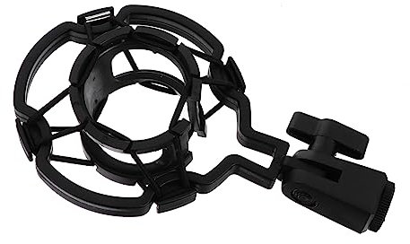 LIOOBO Soporte De Micrófono Clip De Suspensión Antivibración Compatible Micrófonos Condensador