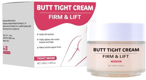 Butt Tightening Cream-Firming & Lifting Cream for Buttocks&Thighs, Reduce Appearance of Cellulite & Tighten Sagging Skin, Intense Moisturizing & Improves Elasticity for All Skin Types