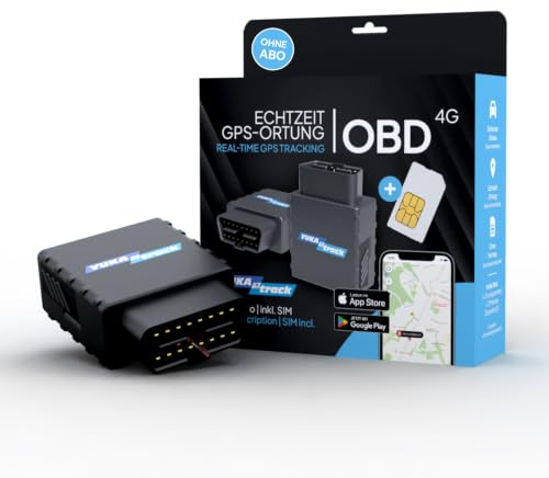 OBD2 4G Traceur GPS pour Voiture, Camion et Caravane