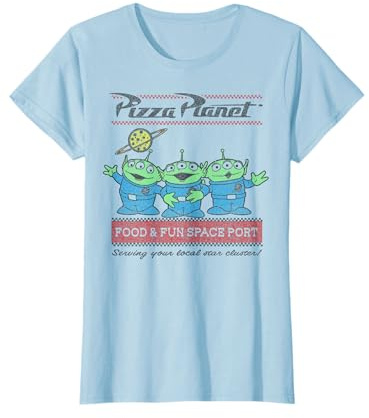 Disney Pixar Toy Story Pizza Planet Food & Fun Space Port T-Shirt