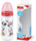 NUK First Choice+ Biberon | 6-18 Mesi | Controllo Temperatura | Sfiato Anti-colica | Senza Bpa | Tettarella In Silicone, color Topolino E Minnie, 300 ml
