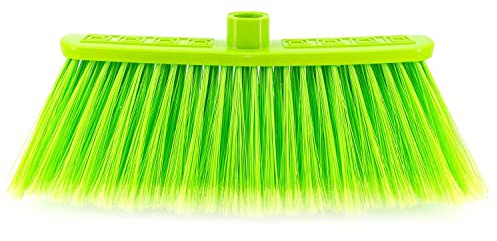 CABLEPELADO Cepillo Universal para Barrer | Escoba para Barrer | Cepillo Limpieza Hogar | cerdas Suaves | Apto para Limpiar el Pelo de Mascotas y el Polvo | 25.5 cm Largo Cepillo | Verde