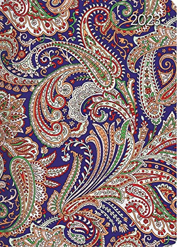 Ladytimer Paisley 2023 - Taschenkalender A6 (10,7x15,2 cm) - Weekly - 192 Seiten - Notiz-Buch - Termin-Planer - Alpha Edition