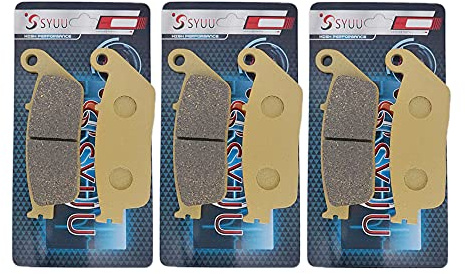 LE LEFOSSI moto Plaquettes de Frein Avant et Arrière Pour Compatible avec HONDA VFR 750 F 1988-1997 ST1100 ST 1100 A Pan Europea 1100 1990-2002 CBR 1000 1989-1992 GL 1500 1997-2003 FA142F FA196R