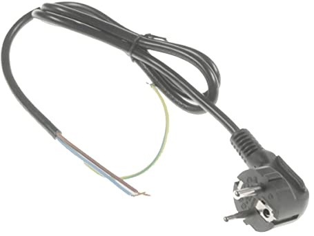 Câble d'alimentation électrique noir 1,0m Cuiseur vapeur SS-993897 SEB Cuiseur vapeur SS-993897 SEB