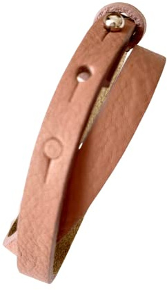 Zarto Armband Damen Leder - cool & dünn, dezent & elegant, Wickelarmband Lederarmband Damen fein & hochwertig, Armband Mädchen natur & vintage. Finde deine Geschenke für Teenager Mädchen - NEU