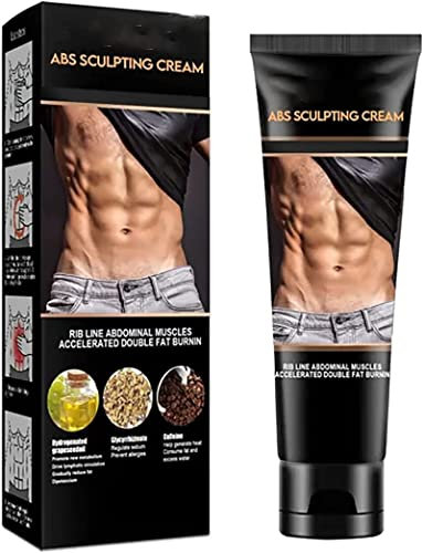 DUBUSH 2023 Hot Cream for Belly Fat Burner,Sculptique Abs Sculpting Cream,Straffungscreme für Bauch und Oberschenkel,Hautstraffungscreme für den Körper für Männer und Frauen