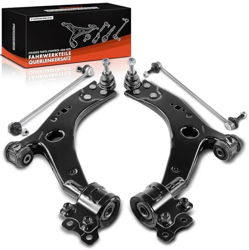 Frankberg 2x Querlenker 2x Koppelstange Vorderachse Kompatibel mit C-Max DM2 1.6L-2.0L 2007-2010 Focus II DA DP HCP 1.4L-2.5L 2005-2012 S40 II 544 1.6L-2.5L 2004-2012 Replace# 4M513A424AD