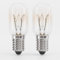 greate. 2x Ampoule Frigo 15W E14 Blanc Chaud - Lampe pour Machine à Coudre, Hotte, Lampe de Sel, Congélateur - Ampoule Refrigerateur 15W, T22, 90 Lumens & 2700K - Ampoule 15W Frigo, lampe Frigo
