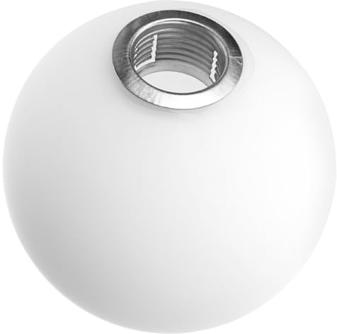 HEMOTON - Pantalla de repuesto para bombilla global, pantalla de 100 mm, base G9 con casquillo G9, linterna, tapa esférica redonda para aplique de pared, lámpara