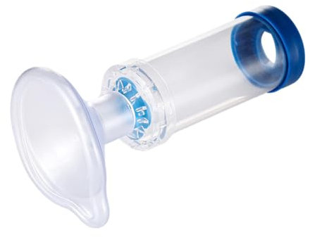 Aerosolkammer für Haustiere, Tragbarer Effektiver Inhalator Spacer, Leichte Inhalatorkammer für Katzen und Hunde, Haustier-Aerosolkammer, Effektiver Inhalator Spacer für Haustiere, Leichte