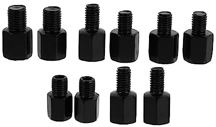 Seitenspiegeladapter Motorradspiegelhalterung Erhöhungen 10 Stück