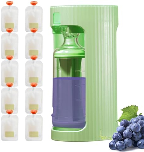 Lebensmittelbeutelhalter, kein Quetschen, Apfelmus-Beutelhalter - Kreative Squeeze-Station - Kreative tragbare Quetschstation, Püreepresse, Lebensmittelbeutelhersteller für Kinder für Püree
