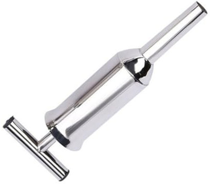 FUNOMOCYA Stainless Steel Sausage Stuffer Kit Meat Filler Sausage Tube Filling Tool for Home Large