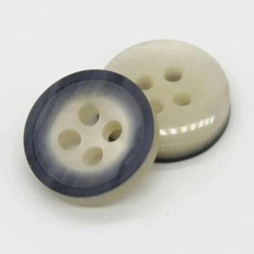 9/10/11/13 mm, modische, bunte Hemdknöpfe aus Kunstharz für Kleidung, Damen, Kleider, Blusen, handgefertigte Dekorationen, Nähzubehör, Blau, 10 mm, 30 Stück