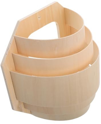 ANDRESLAD Pantalla Decorativa De Madera Para Sauna Resistente Al Calor Iluminación Accesorio Hogar