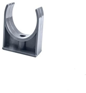 FBANULPEX Kunststoff-Rohrschellen Schlauchschellen PVC-Rohrschellen U-Typ Kunststoff-Rohrclip-Stützhalter 20/25/32/40/50 mm PVC-Rohrverbinder(G2,20MM-2 PCS)