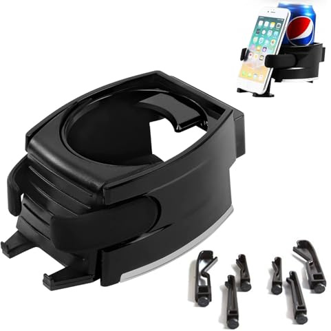Porte-gobelet de voiture, porte-bouteille d'eau universelle, porte-boissons à clip pour voiture, pour tasses thermos, tasses à café, canettes pour boissons