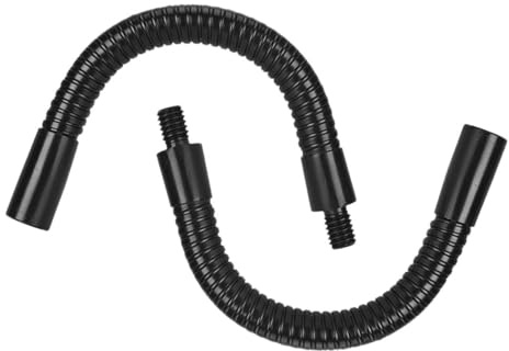 Abaodam 2stücke Mikrofonstativ-verlängerungsrohr Flexibler Schwanenhals-arm-adapter für Rack-montage Geeignet für Radiosender und Heimstudios