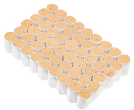 Rollos de Moxa para Moxibustión, 54 Piezas, Flor de Azafrán | Terapia Curativa, Combustión Duradera y Fácil, Caja Reductora de Humo, Color Amarillo