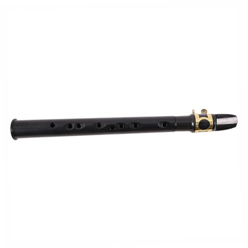 Yardwe Mini-saxophon Für Junge Mädchen Tragbares Plastikblasinstrument Taschensaxophon Kleines Musikinstrument Geeignet Für Anfänger Sicher Und Glatt