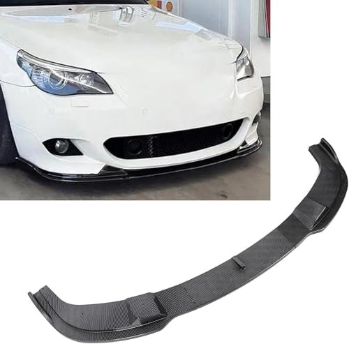 WANGJF Auto Frontlippe Frontspoiler für BMW 5 Series E60 E61 M Sport 2005-2010, Frontlippe Spoiler Protector, Antikollision Frontlippe Frontspoiler.