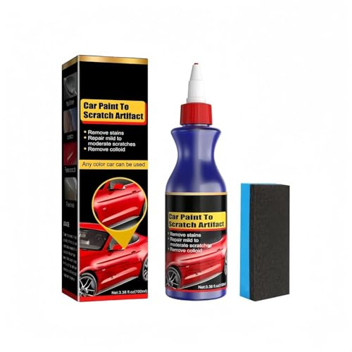 2025 Nuevo Removedor De Arañazos Para Automóviles, Car Scratch Remover, Polishing Compound, Car Polish & Buffer, Car's Paint Scratch, Removedor De Arañazos Profundos Para Vehículos (1Juego)