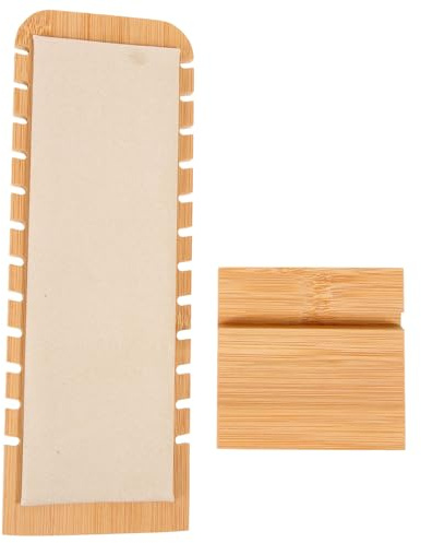 Sosoport Espositore Beige per Collane da Tavolo in Sintetico Supporto Multi-, Facile da Spostare e Conservazione di per Esposizione Personale