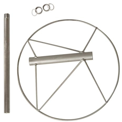Windsock Hardware, Silver, 12 L