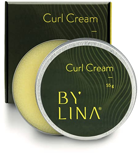 BYLINA Curl Cream für schöne Naturlocken I ideal für Styling & Pflege I Locken Sheabutter aus Bio Kokosöl Creme für Haare I Haarcreme Lockencreme Lockenpracht I curly hair cream