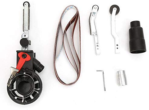 Amoladora angular-Mini lijadora de banda Adaptador de cabezal de lijado para amoladora angular eléctrica(M14)