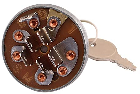 SECURA Zündschloss Rasentraktor 6-polig kompatibel mit BRIGGS&STRATTON 490066 | 692318 | 825129