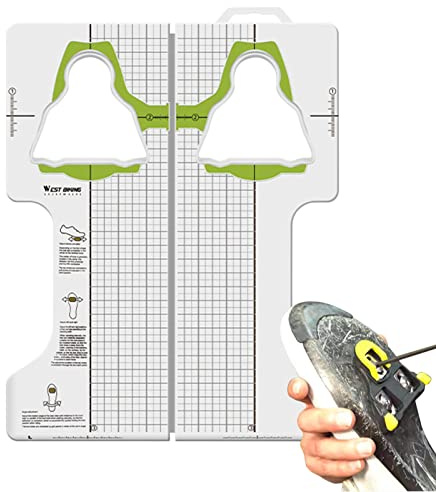 higyee Einstellwerkzeug für Fahrradplatten - Bike Cleat Einstellwerkzeug - Präzises und verstellbares SPD SL Cleat Tool für Mountainbike, Indoor Cycling und Fahrrad