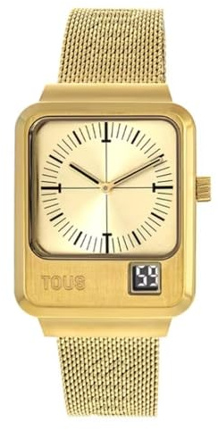 TOUS Watches Life in Mars Reloj para Mujer Analógico de Cuarzo con Brazalete de Acero Inoxidable 300358011