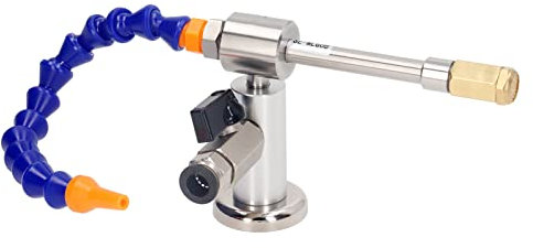 Pistola de Enfriamiento en Seco de Aire Frío Profesional de 7bar Pistola de Vórtice 520BTU con Accesorios de Compresor de Tubo Flexible para Uso Industrial