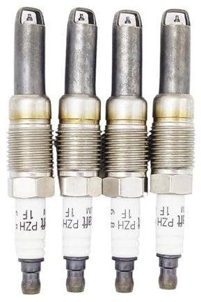 KFJFDHES 4PCS SP-514 PZH1F Platin Zündkerze Kompatibel Mit Ford Lincoln Explorer F150 PZK1F SP514 PZT1F PZH1F SP 514 Zündkerze Solides Terminal