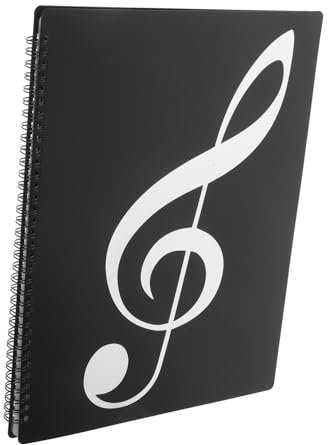 CAXUSD Notenordner Aus Dokumentenhalter Für Musikblätter Papierordner Zum Aufbewahren Blattordner Zum Organisieren Aktenordner Mit Separaten Fächern
