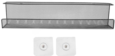 Bandeja de Gestión Cables Debajo del Escritorio Mesa sin Taladros Cesta para Almacenar Extensión el Hogar,