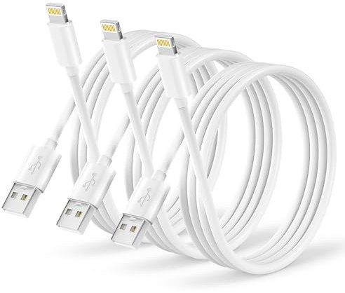 Original Apple MFi Zertifiziert iPhone Lightning Kabel 1M 3Pack, Schnellladekabel USB für iPhone 14 13 12 11 Pro Max/XS/8/7/6/SE, iPad