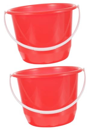 iplusmile 2piezas De Plástico Para y Jardinería Cubo Con Para Lavado De Riego y De