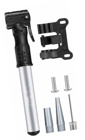 DOUDINGMAO Kleine Fahrräder Pumpen Set Fahrräder Reifenpumpen für Reifen, Hochdruck Fahrradpumpen mit Standard Fahrräder Ventile für Bälle