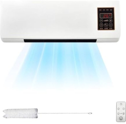 Climafy Air Conditioner, 2025 New Portable Air Conditioning Split Max, Mini Split AC/Heating System, Quiet Operation, Window AC Units with Cool and Fan Functions, Portable Wall Air Conditioner(B)