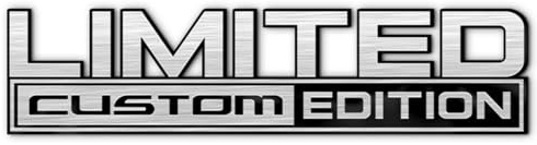 Insignia de coche de edición limitada personalizada, letras 3D personalizadas, emblemas de coche con tu nombre o la marca y modelo de tus coches en una insignia de edición limitada personalizable