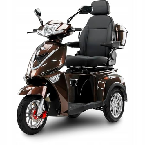Bili Bike SHINO G4 LIT Elektromobil 3-Rad 1000W 60V 20Ah Li‑Ion bis 25 km/h bis 60 km Reichweite 150 kg Zuladung hydraulische Frontfederung LED‑Beleuchtung LCD‑Display USB Rückwärtsgang 3.0‑10