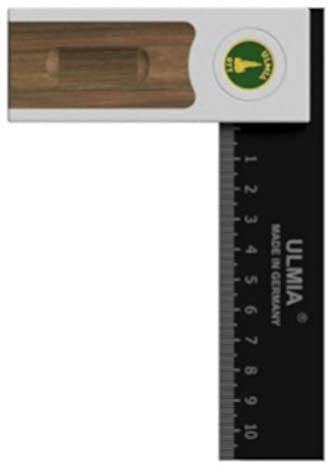 Ulmia 500-150 Multiwinkel, Präzisions Winkel Alu-Line (hohe Messgenauigkeit; gehärtete Stahlschiene; Maßskala; justierbar mittels Präzisionsjustierschraube; 150 mm; Genauigkeit: ± 0,02)