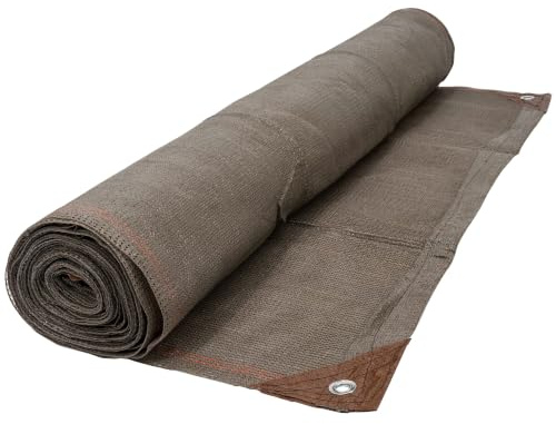 Brise vue jardin - WerkaPro rouleau brise vue occultant - Tissage renforcé de 220 gr/m2 - Rouleau 1 m x 10 m - Polyéthylène | Aluminium, traité anti-UV, durable, usage jardin et terrasse, balcon, extérieur, protection visuelle