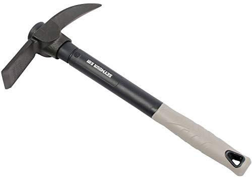 Seymour 85590 1.5 lb Pick Mattock - Fiberglass with Cushion Grip & Overstrike Protection 16 Handle